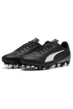 Scarpe da calcio nere con tomaia sintetica Puma Vitoria II FG/AG
