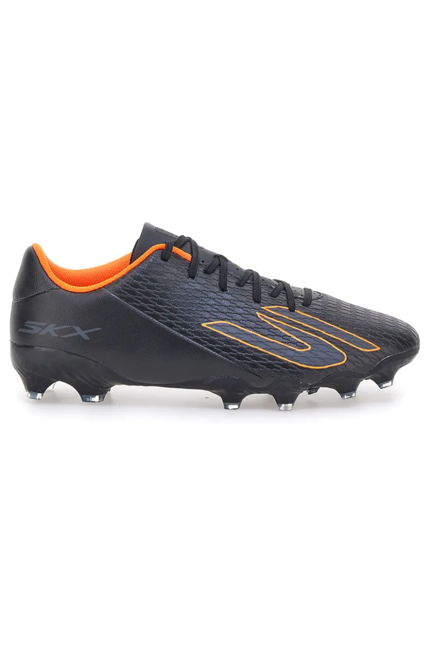 Scarpe da calcio nere con dettagli arancioni Skechers SKX_2 Club MG