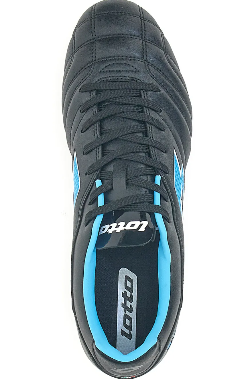 Scarpe da Calcio Nere con dettagli Blu LOTTO STADIO 705 FG