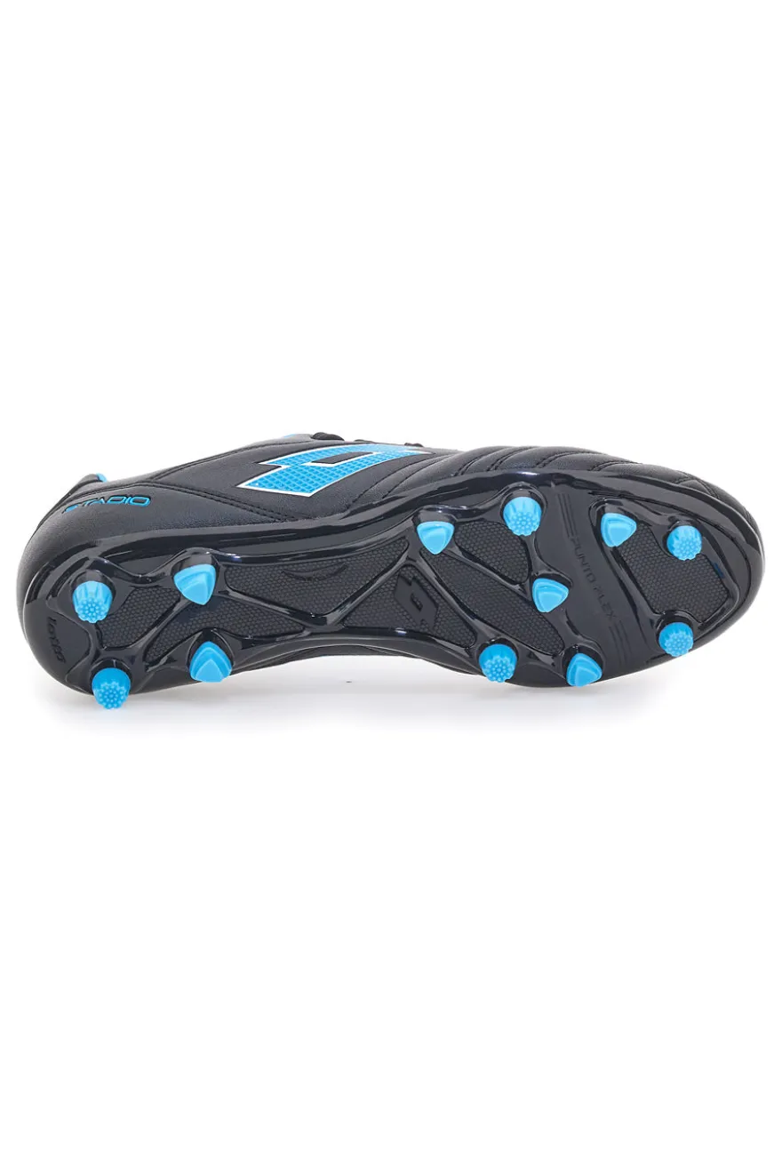 Scarpe da Calcio Nere con dettagli Blu LOTTO STADIO 705 FG