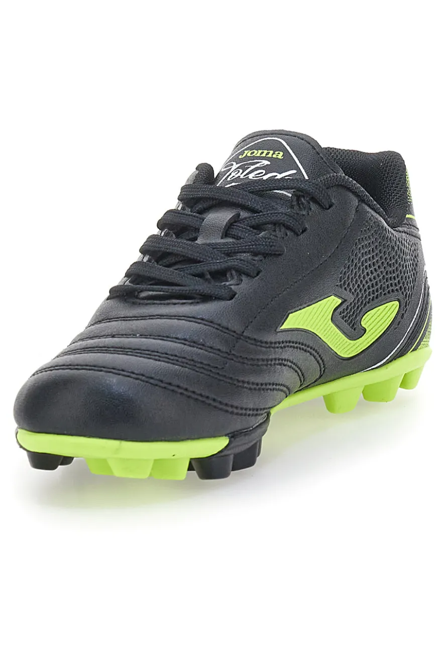 Scarpe da Calcio Nere e Giallo Fluo JOMA Toledo Jr 2501