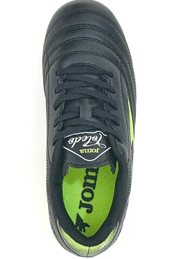 Scarpe da Calcio Nere e Giallo Fluo JOMA Toledo Jr 2501