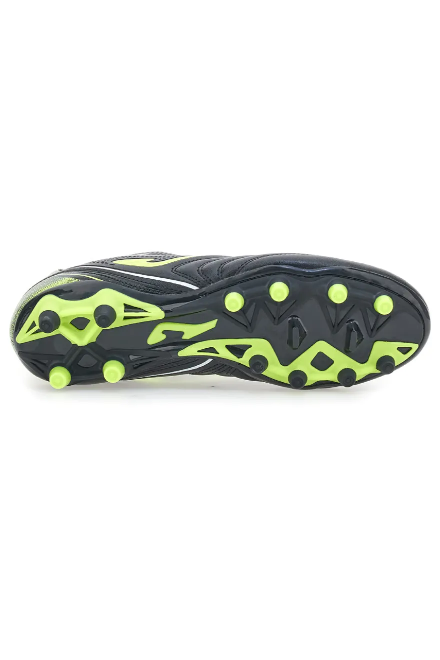 Scarpe da Calcio Nere e Gialle Joma Aguila 2501 Firm Ground