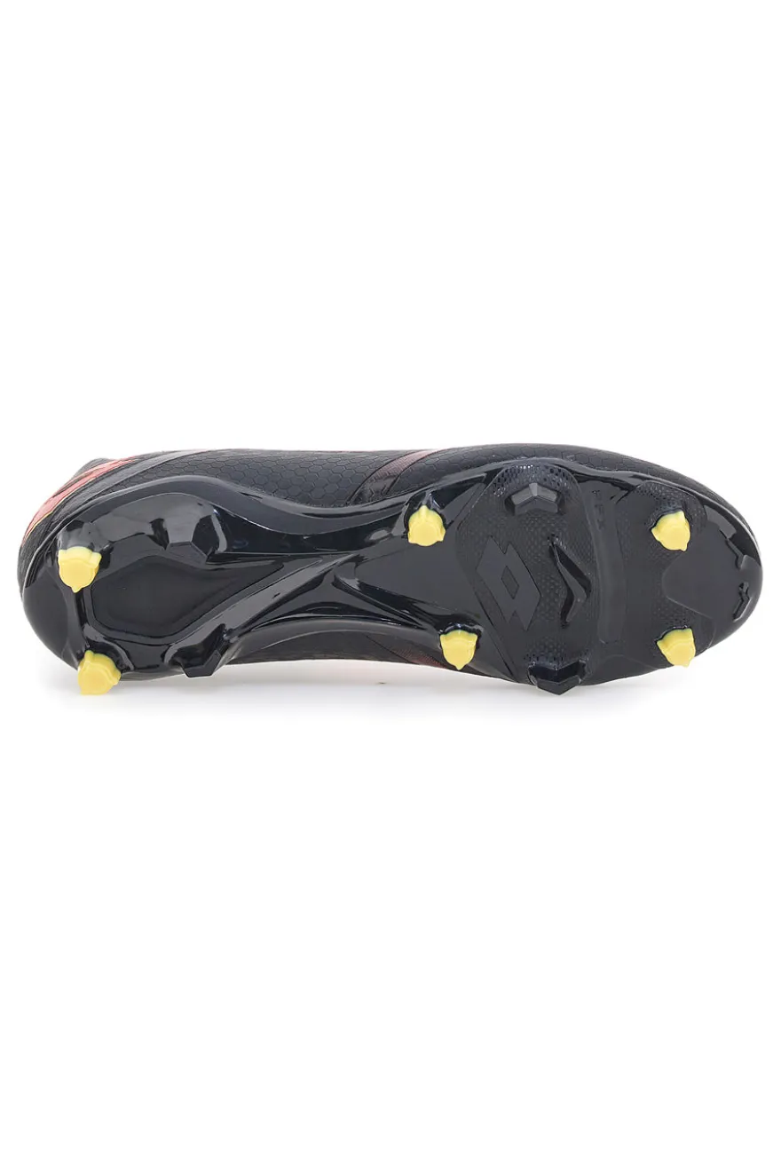 Scarpe da Calcio Nere e Rosse Lotto Maestro 700 V FG
