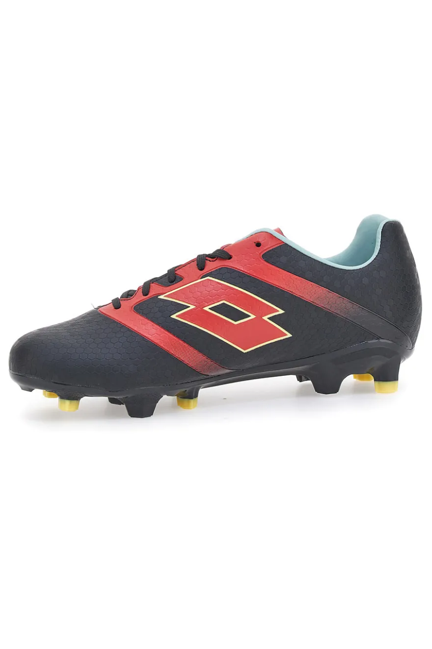 Scarpe da Calcio Nere e Rosse Lotto Maestro 700 V FG