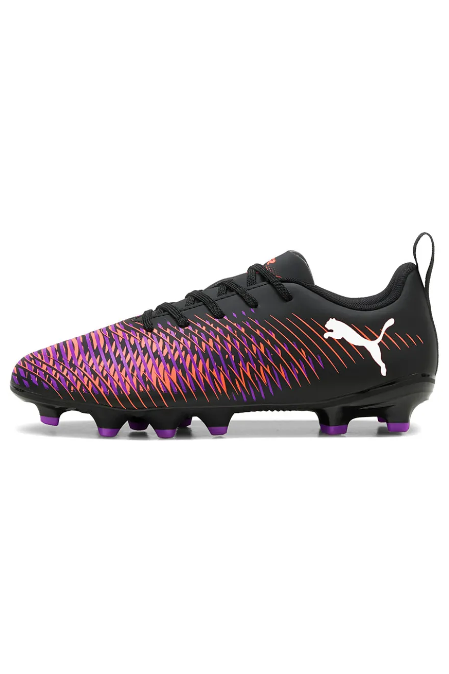 Scarpe da Calcio Nere e Viola PUMA FUTURE 8 PLAY FG/AG JR