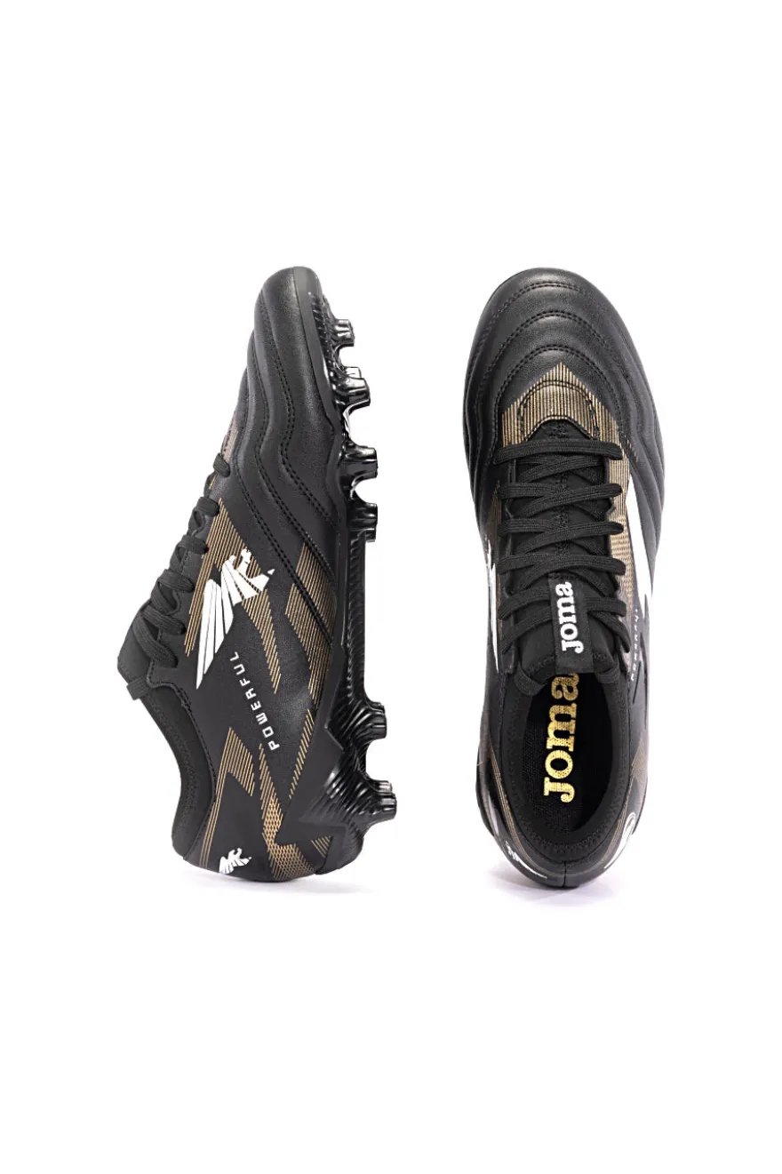 Scarpe da Calcio Nere Joma Powerful 2401 Firm Ground