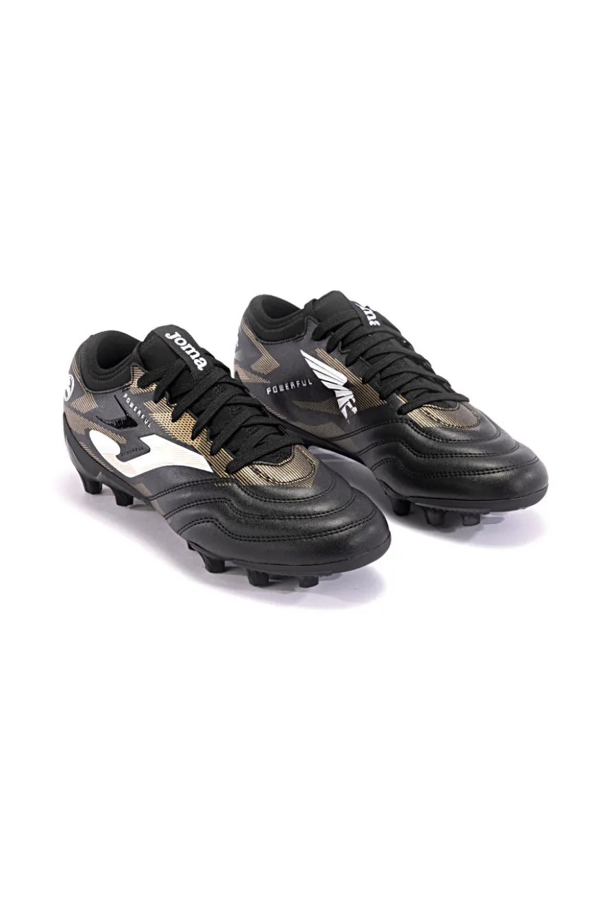 Scarpe da Calcio Nere Joma Powerful 2401 Firm Ground