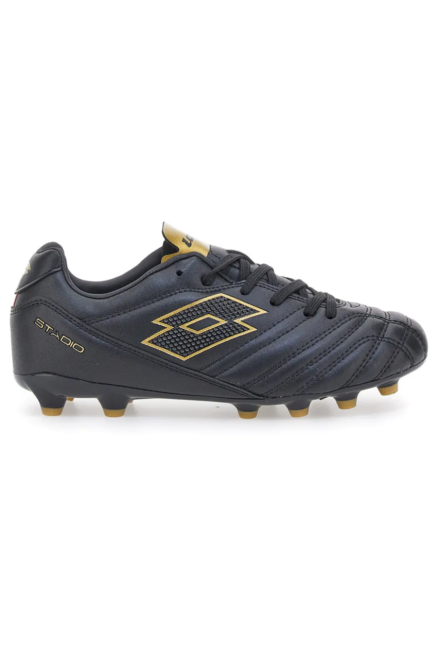 Scarpe da Calcio Nere Lotto Stadio 705 Fg Jr