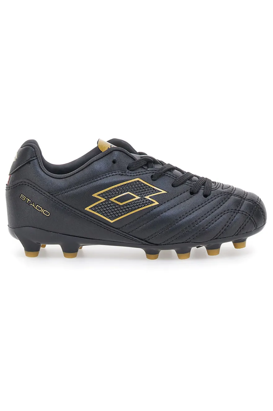 Scarpe da Calcio nere Lotto Stadio 705 Fg Jr