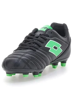 Scarpe da Calcio Nere Outdoor con Dettagli Colorati LOTTO STADIO 705 FG