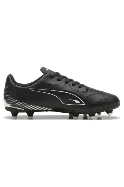 Scarpe da calcio nere per terreni naturali ed erba artificiale Puma Vitoria II FG/AG Jr