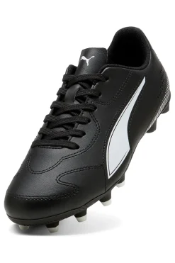 Scarpe da calcio nere per terreni naturali ed erba artificiale Puma Vitoria II FG/AG Jr
