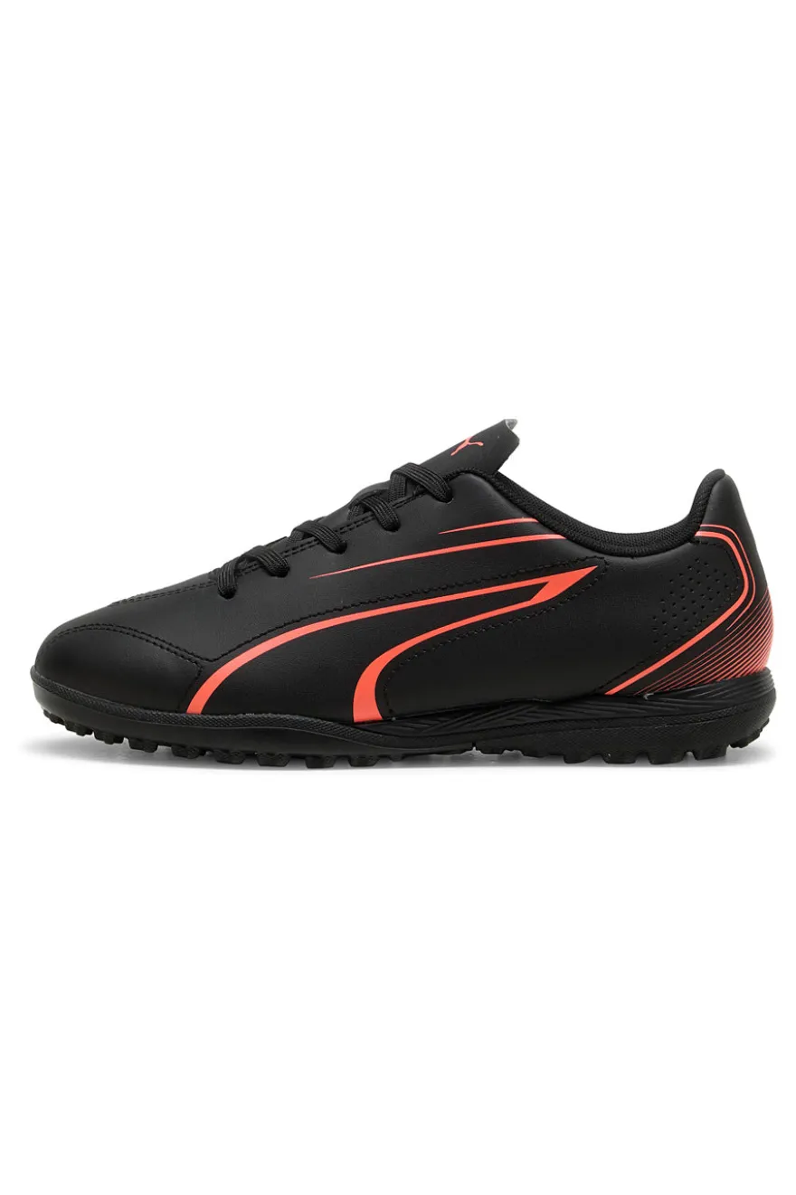 Scarpe da Calcio Nere per Terreni Sintetici Puma Vitoria TT Jr