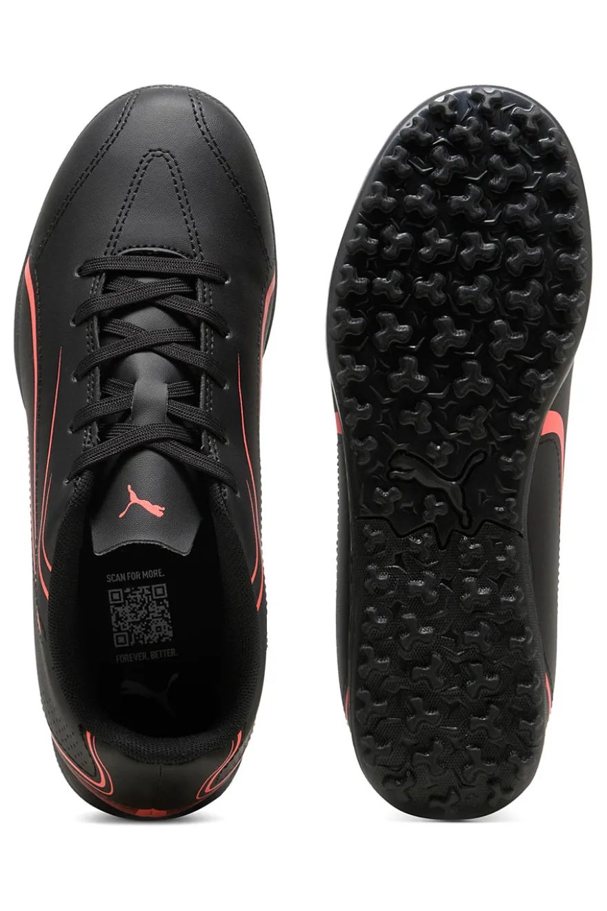 Scarpe da Calcio Nere per Terreni Sintetici Puma Vitoria TT Jr