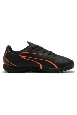 Scarpe da Calcio Nere per Terreni Sintetici Puma Vitoria TT Jr