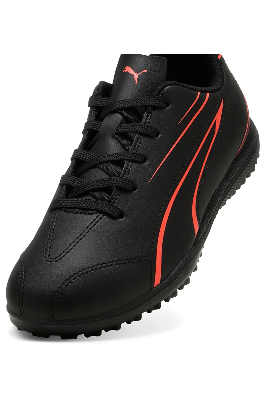 Scarpe da Calcio Nere per Terreni Sintetici Puma Vitoria TT Jr
