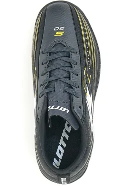 Scarpe da Calcio Nero Lotto Solista 700 VII TF JR