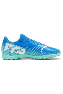 Scarpe da calcio per erba blu Puma Future 7 Play TT