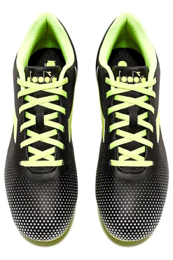Scarpe da calcio per terreni sintetici nere e verdi Diadora PICHICHI 7 MG14