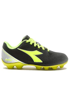 Scarpe da Calcio per Terreni Duri Nere e Gialle Diadora Pichichi 7 MD Jr