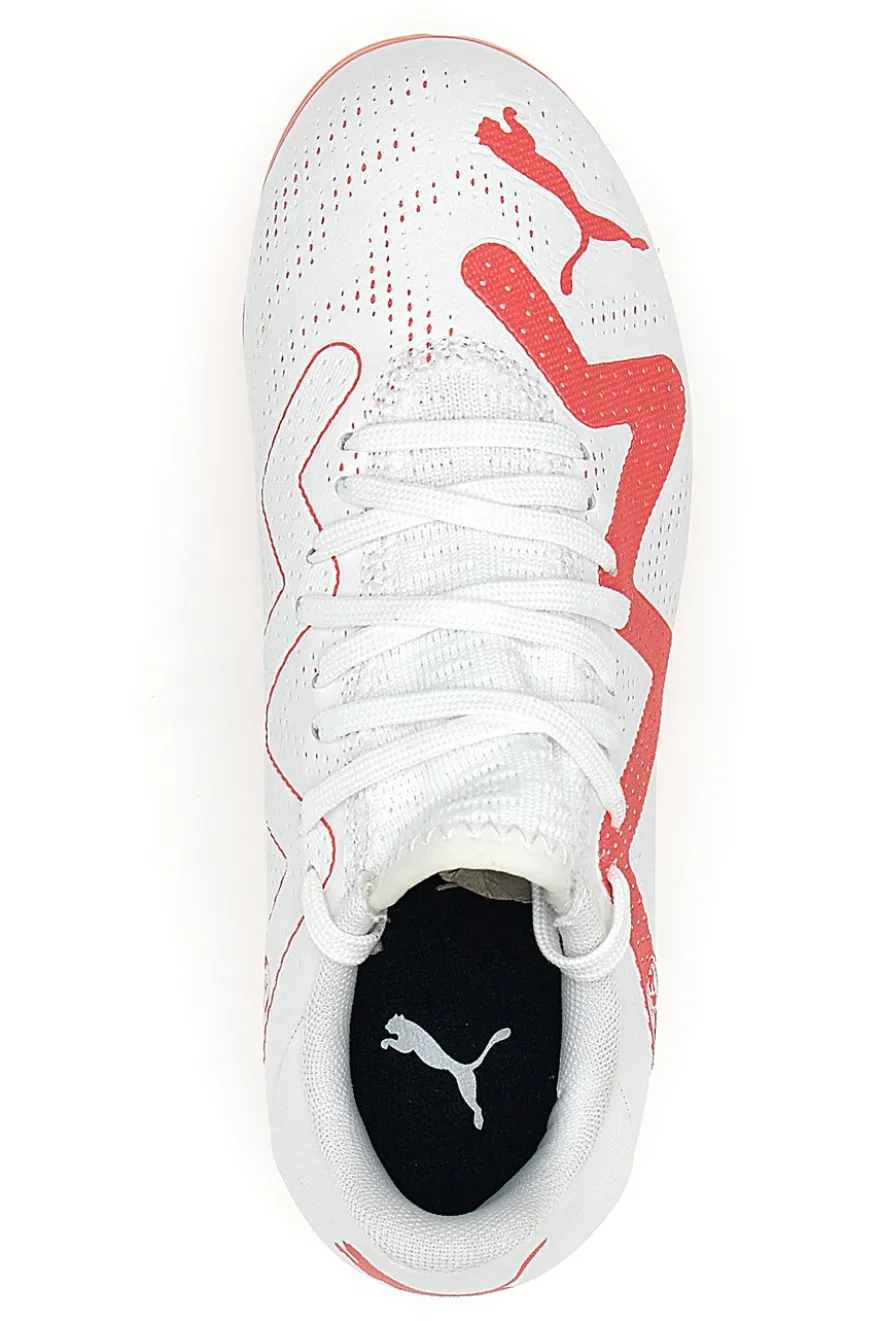Scarpe da Calcio Puma Future Play Fg/Ag Jr Bianche
