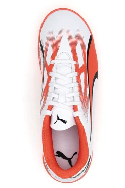 Scarpe da Calcio Puma Ultra Play TT Jr Bianche e Arancioni