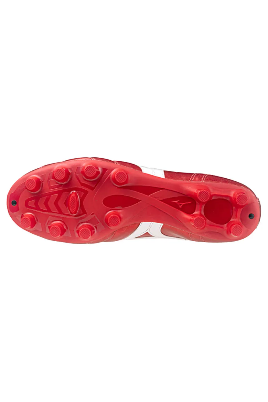 Scarpe da calcio rosse con tacchetti Mizuno Morelia II Club