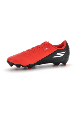 Scarpe da calcio rosse con inserti bianchi e suola MG Skechers SKX_2 Club MG