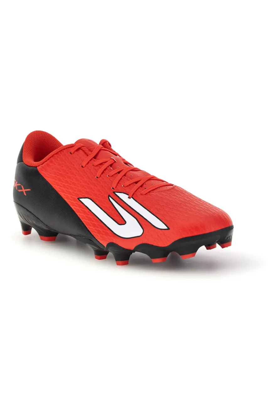 Scarpe da calcio rosse con inserti bianchi e suola MG Skechers SKX_2 Club MG