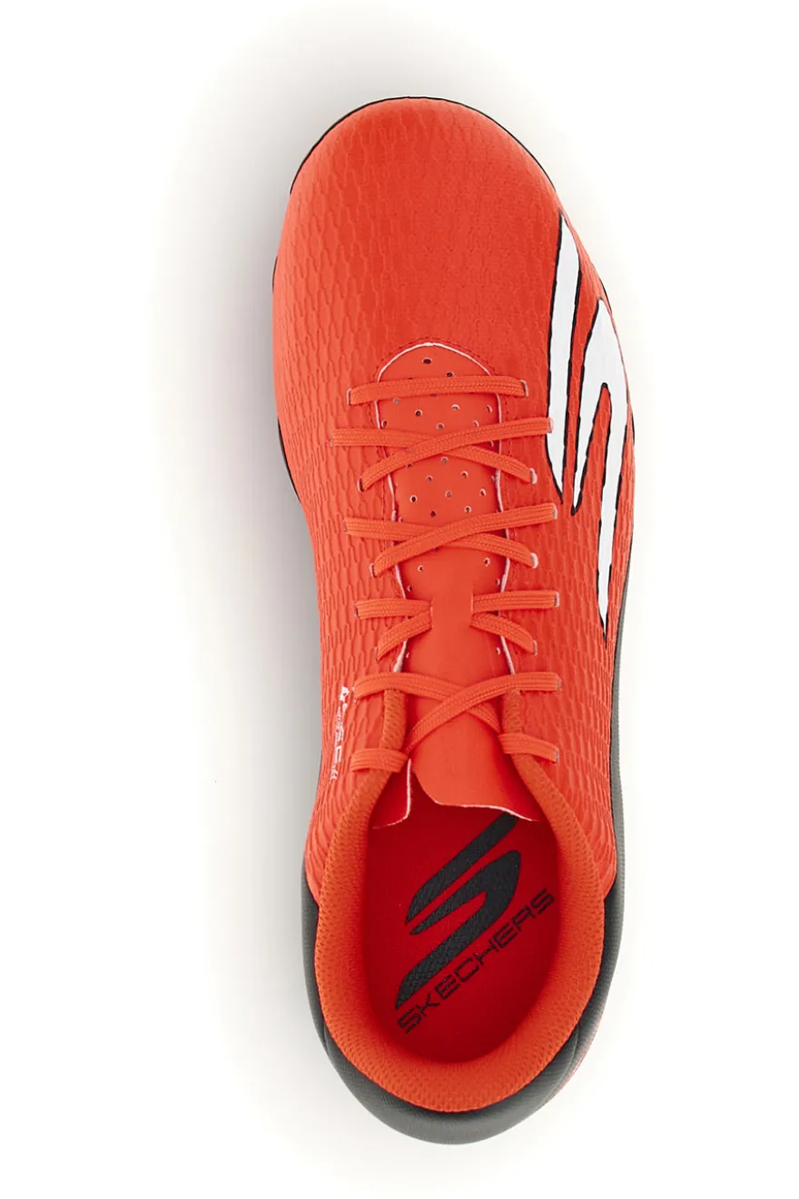 Scarpe da calcio rosse con inserti bianchi e suola MG Skechers SKX_2 Club MG