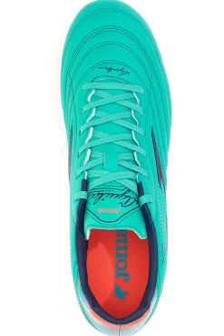 Scarpe da calcio verde acqua e arancioni Joma Aguila 2527