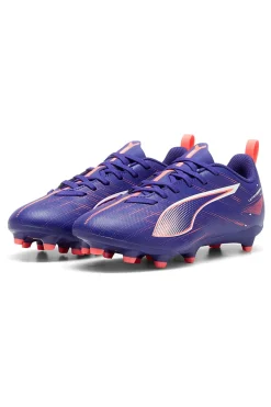 Scarpe da Calcio Viola da Bimbi Puma Ultra 5 Play FG/AG Jr