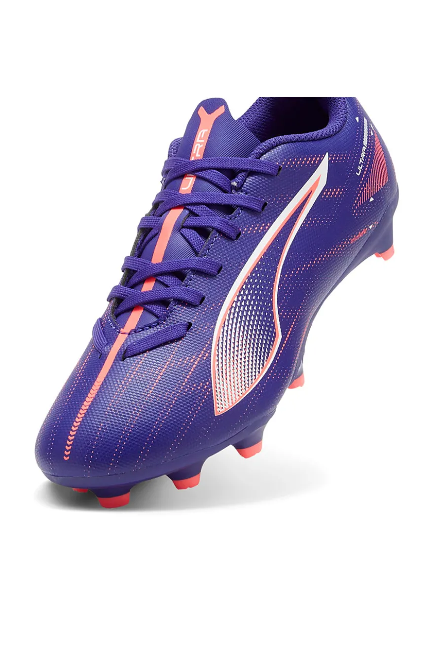 Scarpe da Calcio Viola da Bimbi Puma Ultra 5 Play FG/AG Jr