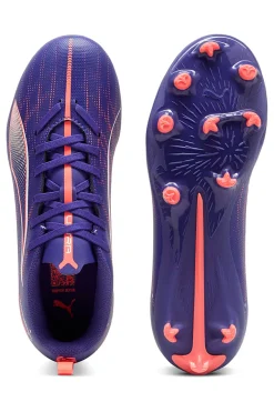 Scarpe da Calcio Viola da Bimbi Puma Ultra 5 Play FG/AG Jr