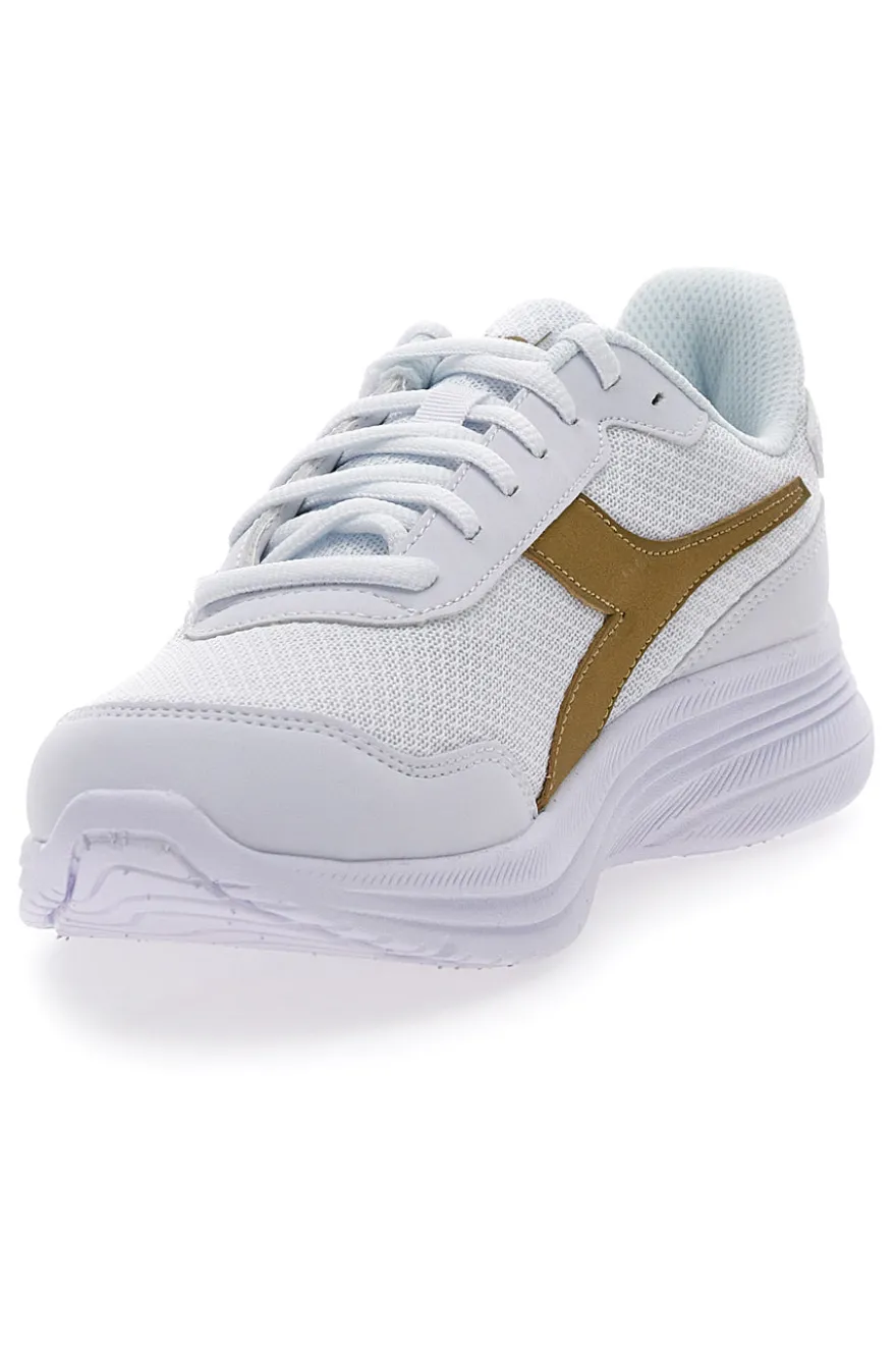 Scarpe da Corsa Bianche e Oro DIADORA EAGLE 8 W