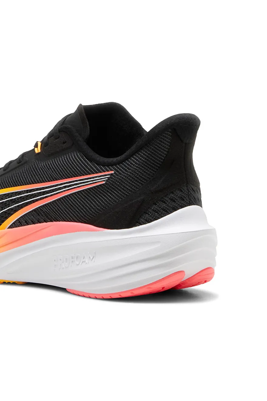 Scarpe da corsa nere con dettagli fluo Puma Darter Pro