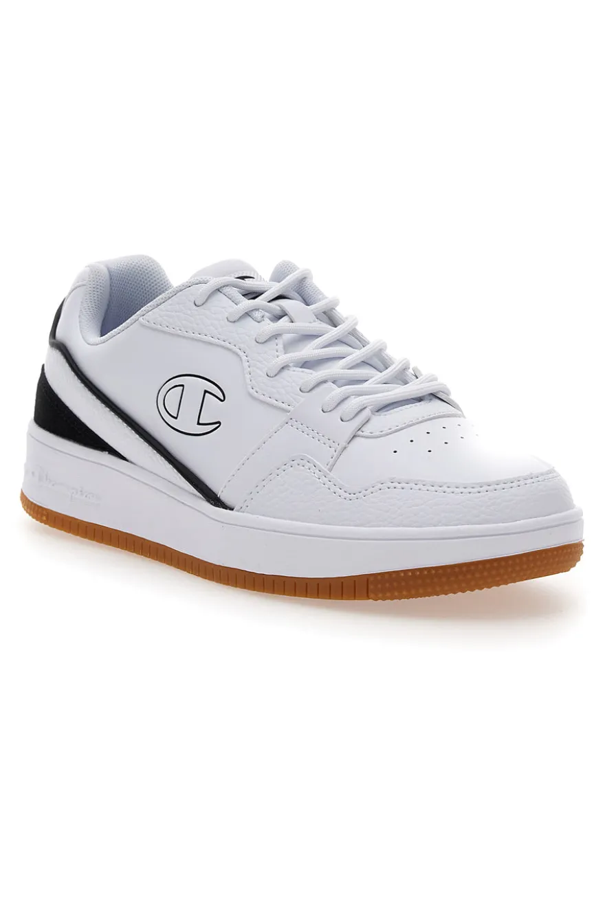 Scarpe da fitness bianche con dettagli blu CHAMPION RD18 REVIVE LOW