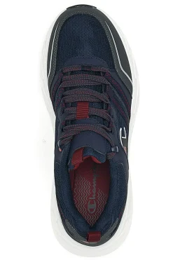 Scarpe da fitness Grigie e Rosse Champion Warrior Low Cut Shoe