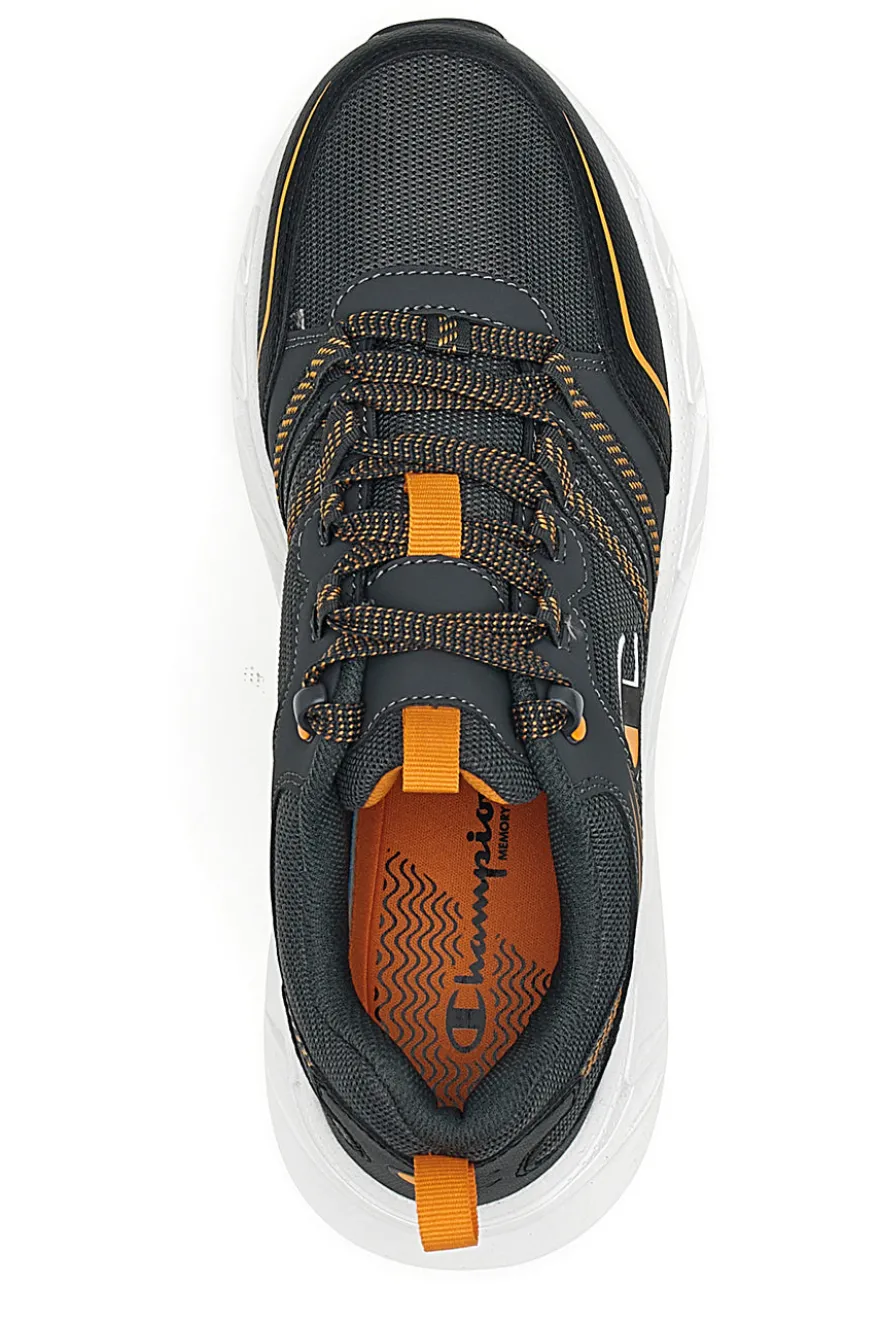 Scarpe da fitness Grigie e Arancio Champion Warrior Low Cut Shoe