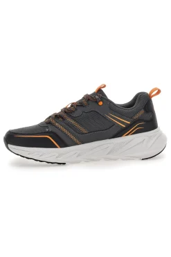 Scarpe da fitness Grigie e Arancio Champion Warrior Low Cut Shoe