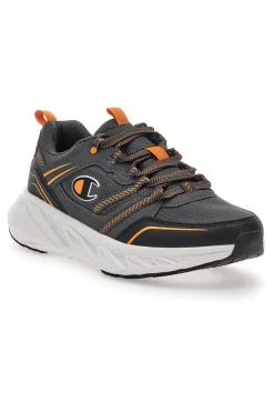 Scarpe da fitness Grigie e Arancio Champion Warrior Low Cut Shoe