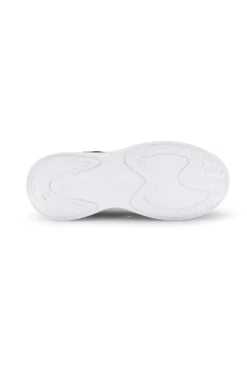Scarpe da fitness nere con inserti gialli e Air Memory Foam Lotto Run 90 Amf Jr