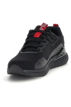 Scarpe da fitness nero dettagli rossi comfort foam Fila Solrack