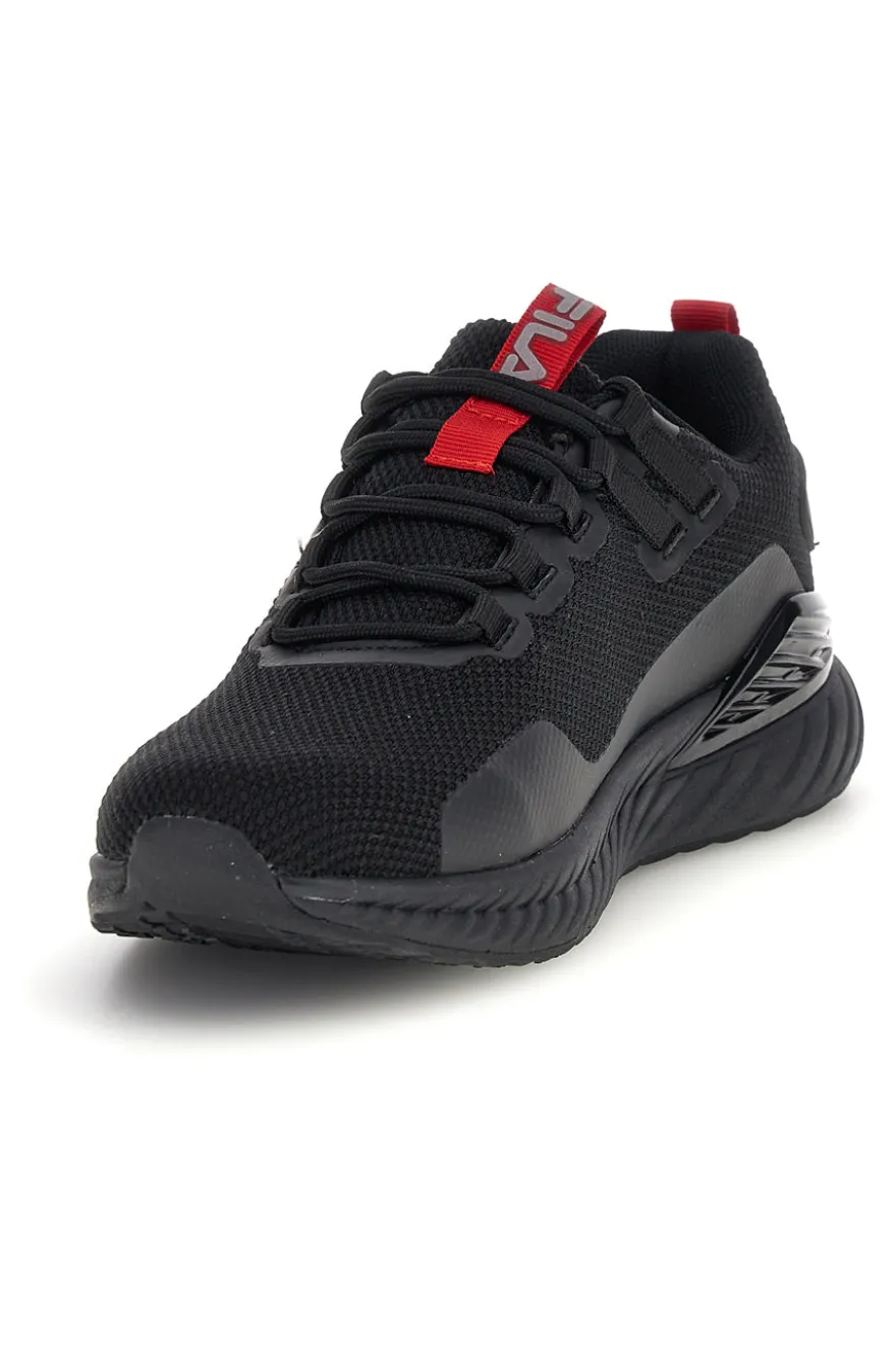 Scarpe da fitness nero dettagli rossi comfort foam Fila Solrack