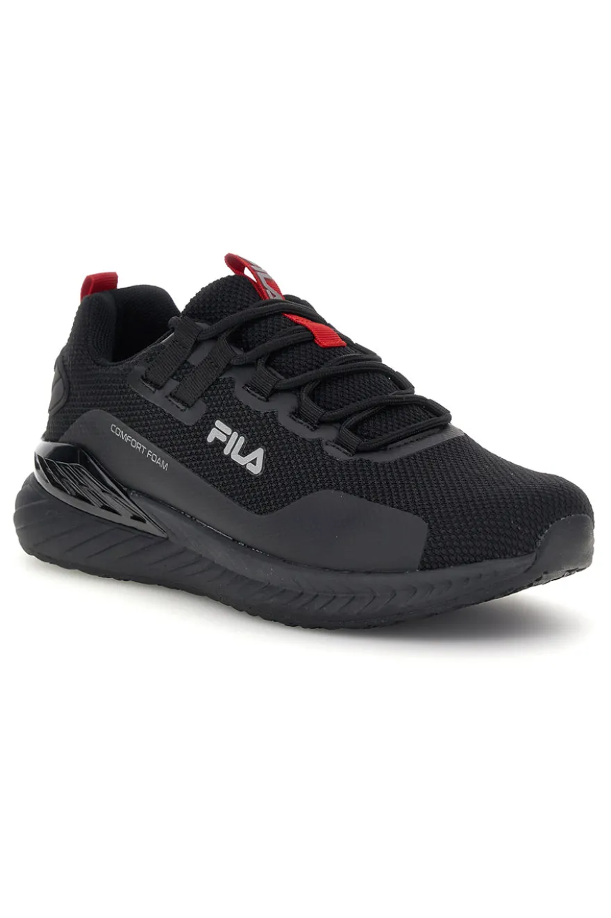Scarpe da fitness nero dettagli rossi comfort foam Fila Solrack