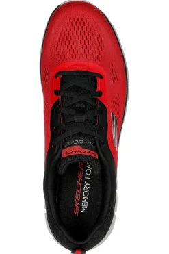 Scarpe da Fitness Rosse Vegane SKECHERS TRACK BROADER