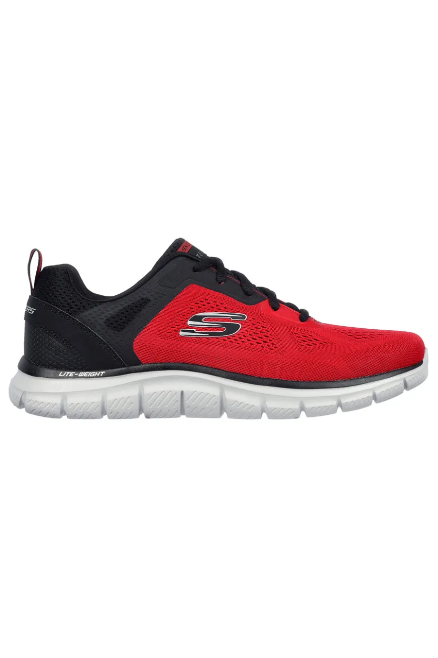 Scarpe da Fitness Rosse Vegane SKECHERS TRACK BROADER