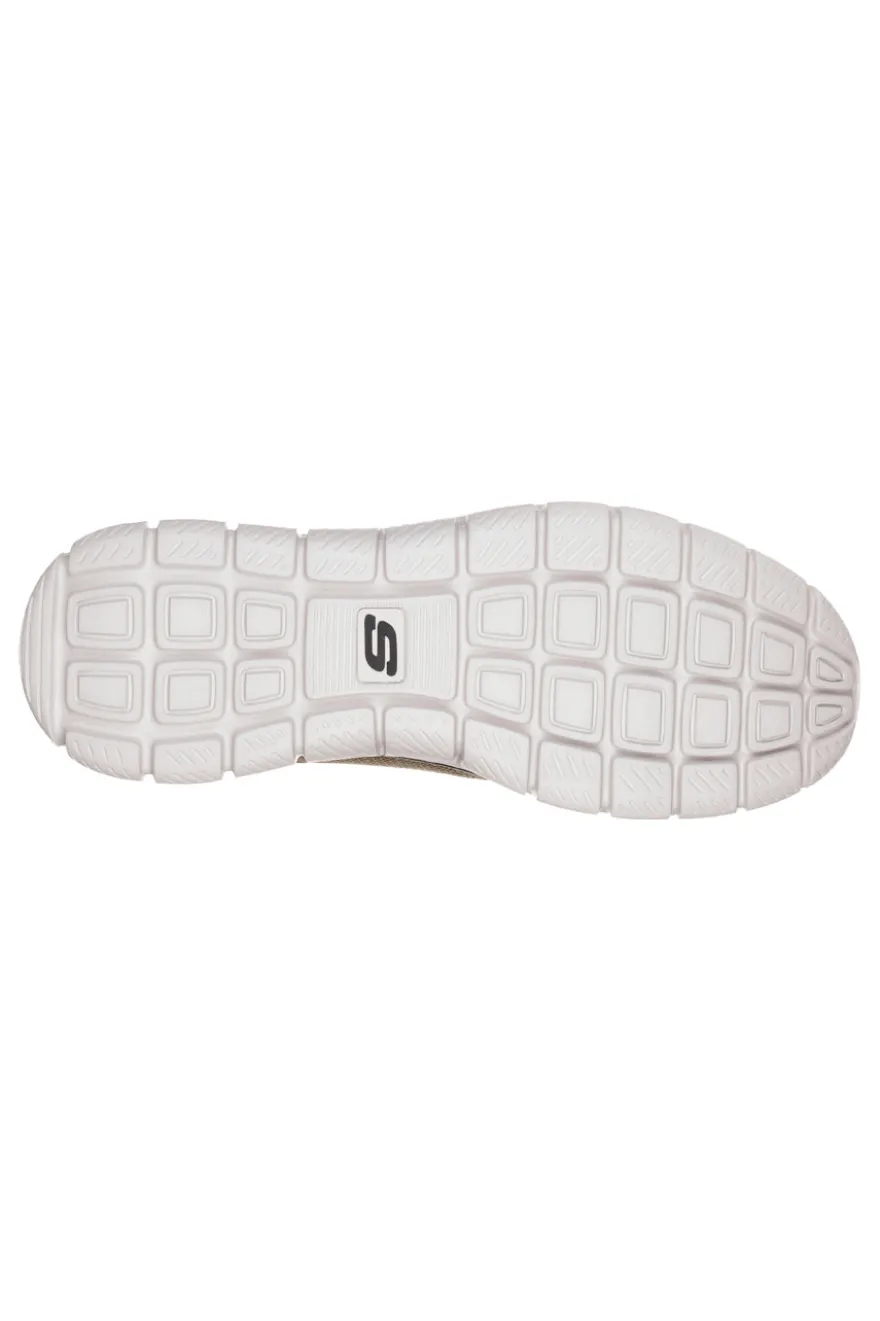Scarpe da Fitness Verdi con Tomaia in Pelle e Mesh SKECHERS TRACK