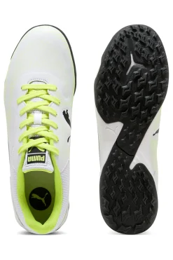 Scarpe da Futsal Bianche e Giallo Fluo Puma TRUCO III TT